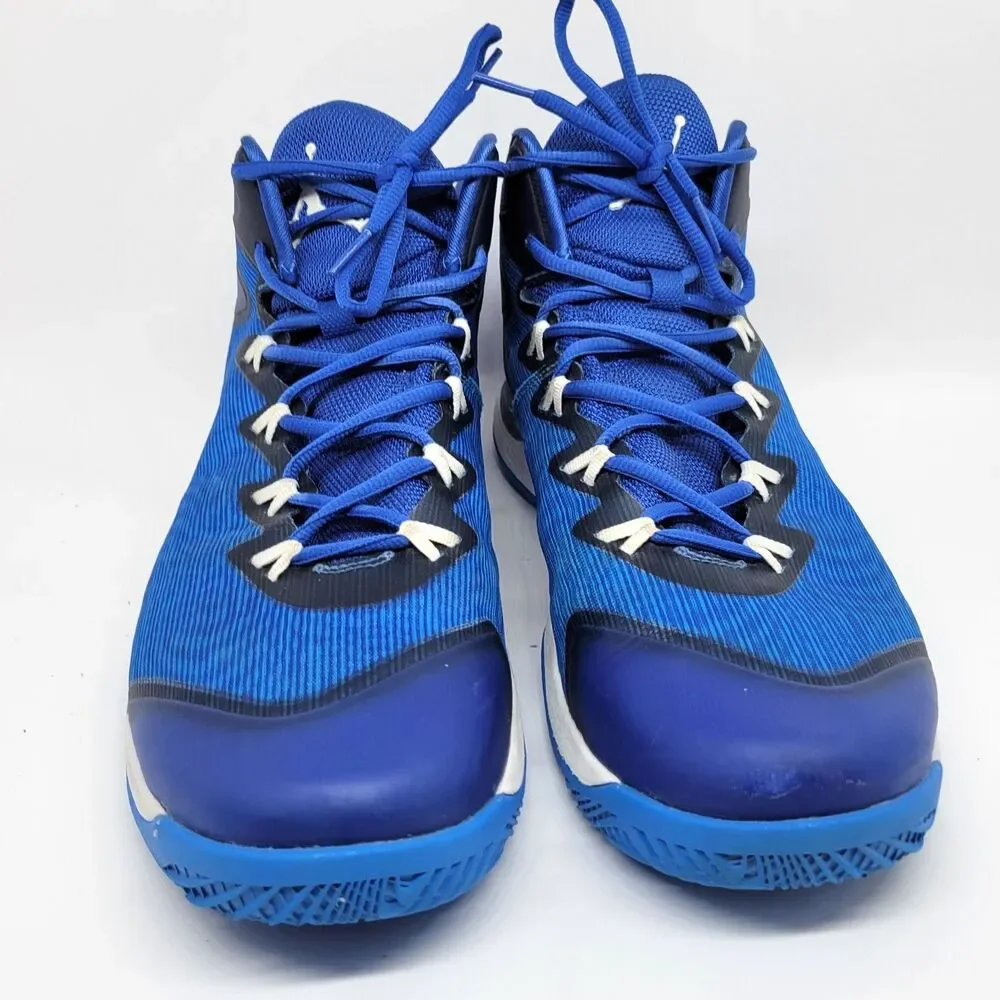 Adidas Super Fly 3 Flight Plate 684933-404 Mens Blue Sneakers US 12.5 EUR 47